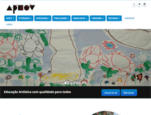 Tablet Screenshot of apecv.pt